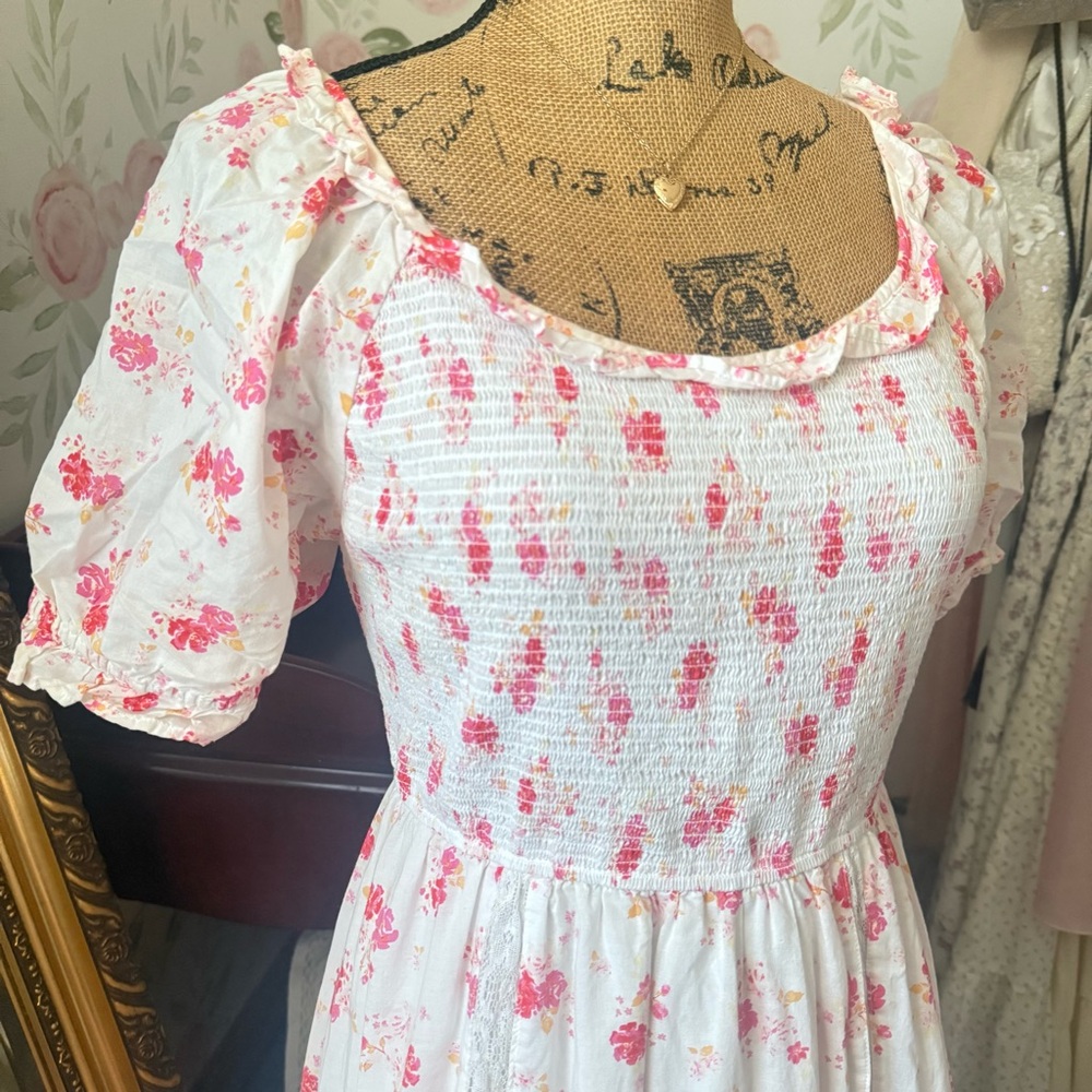 LSF x Target Pink Floral Maxi Dress - Picture 4 of 10